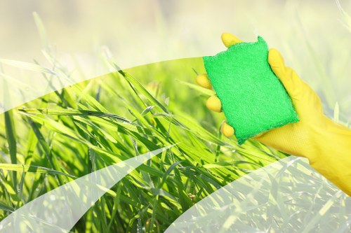 Professional steam carpet cleaning in a North Finchley home