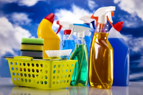 Upholstery stain cleaning on a sofa