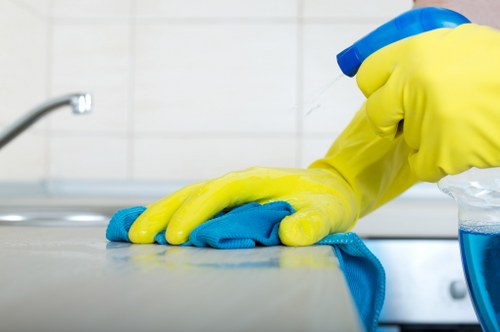 Step-by-step rug cleaning process in North Finchley
