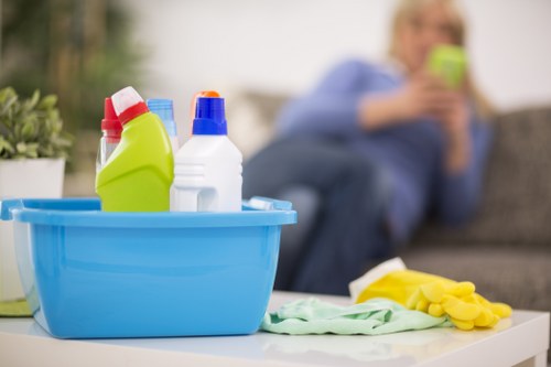 Professional fabric sofa cleaning service in North Finchley